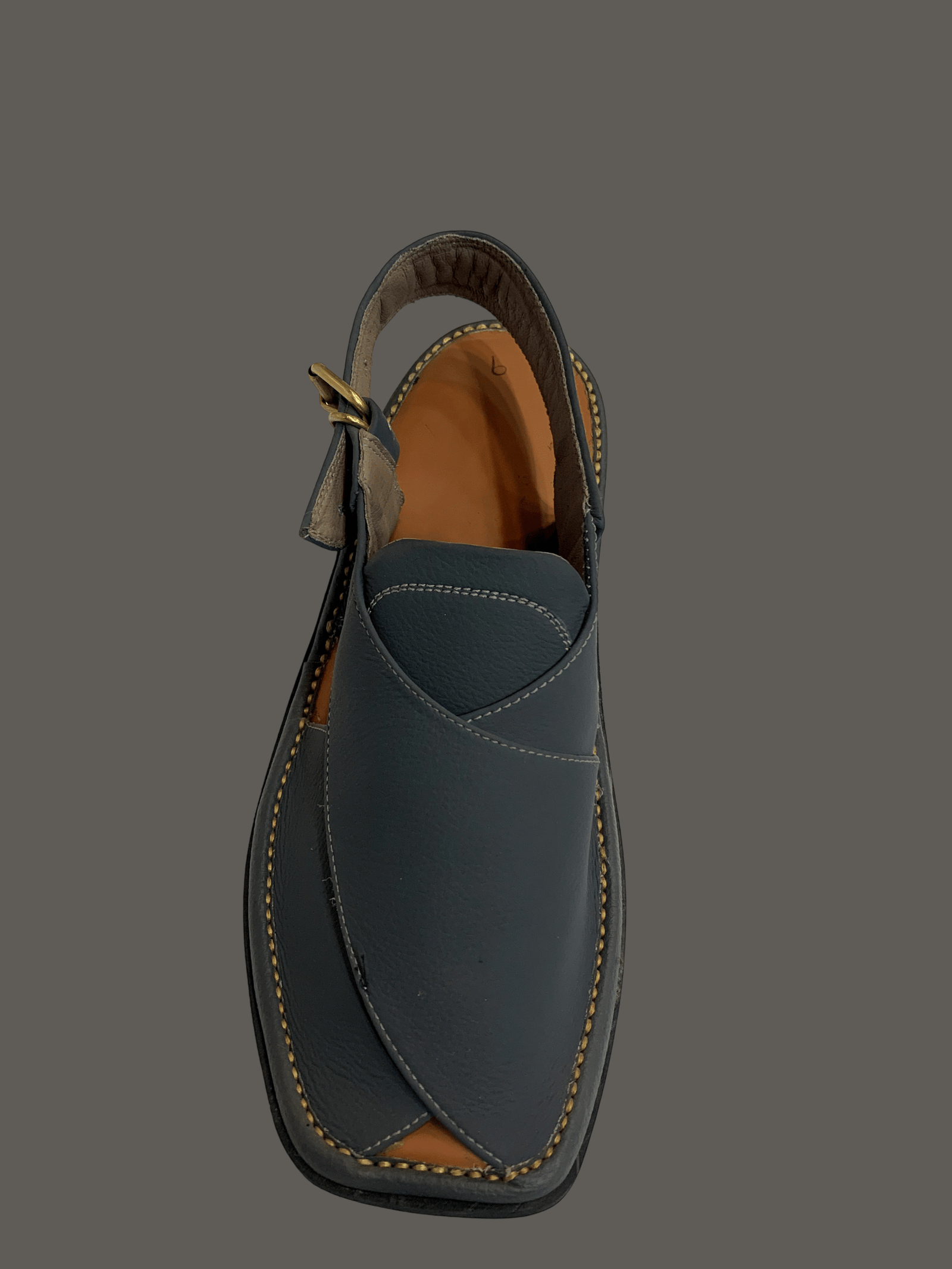 RICHWALK Grey Valor – Peshawari Chappal - Image 3